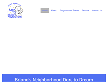 Tablet Screenshot of dreambigthinkbig.org